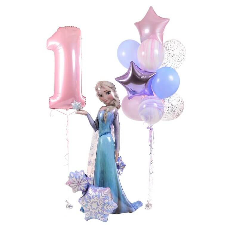 Комплект воздушных шаров «Холодное сердце с Эльзой»