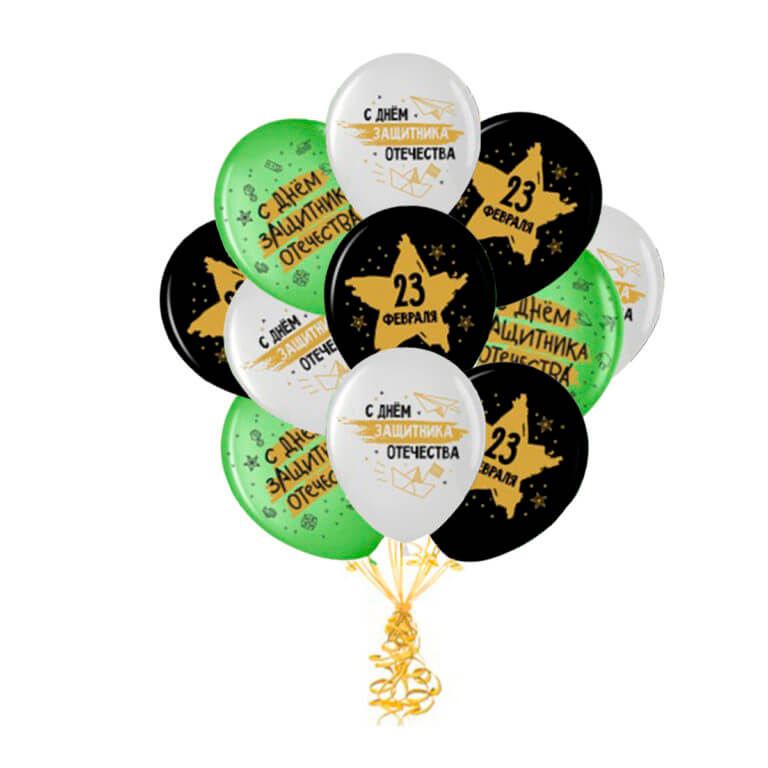 Облако из 15 шаров На 23 февраля!