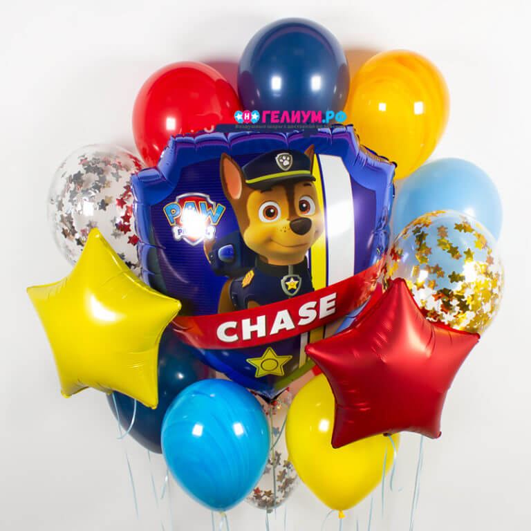 Набор воздушных шаров Щенячий патруль Чейз и Маршал
