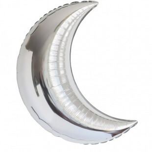 Фигура полумесяц 89 см, серебро