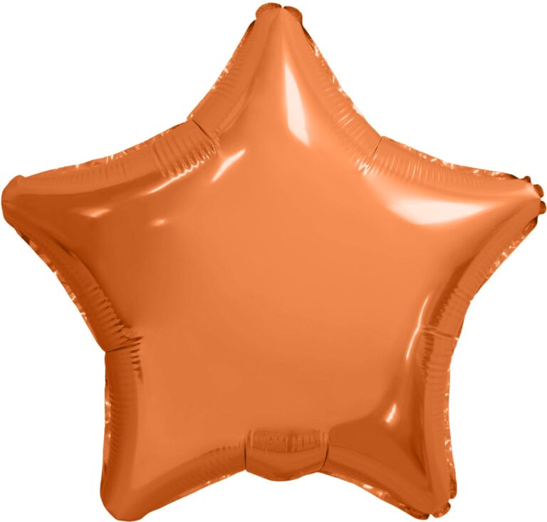 Шар (19''/48 см) Звезда, Папайя