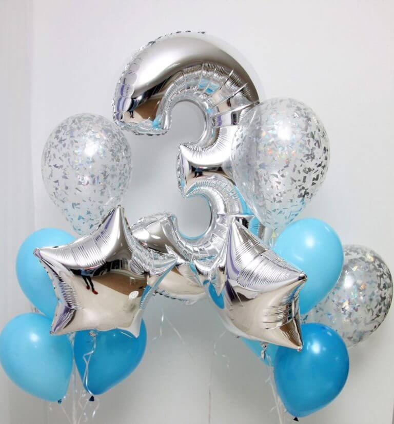 Композиция Серебряная гладь