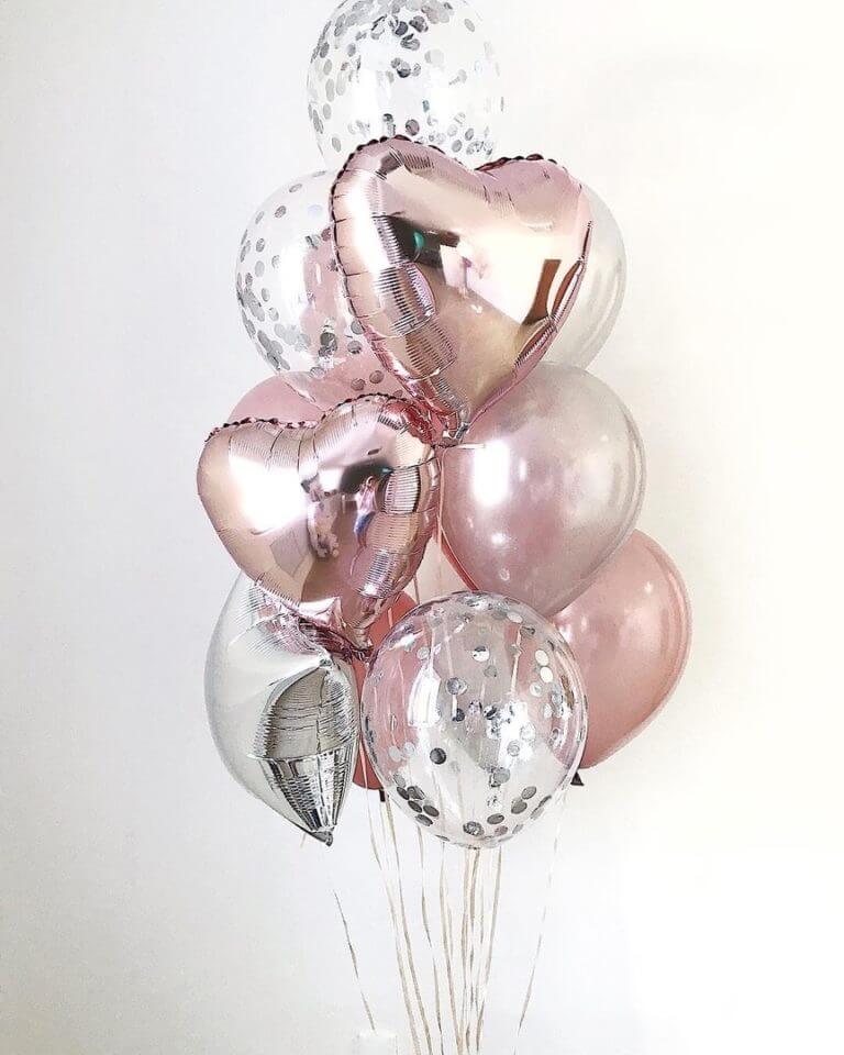 Фонтан Серебряно-розовый