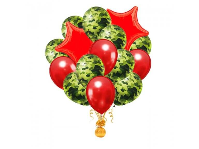 Камуфляжное облако со звёздами