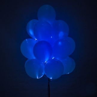 Светящиеся шары с диодами Синие