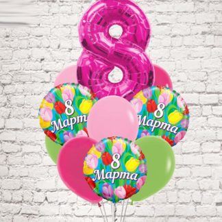 Букет из шаров Тюльпан