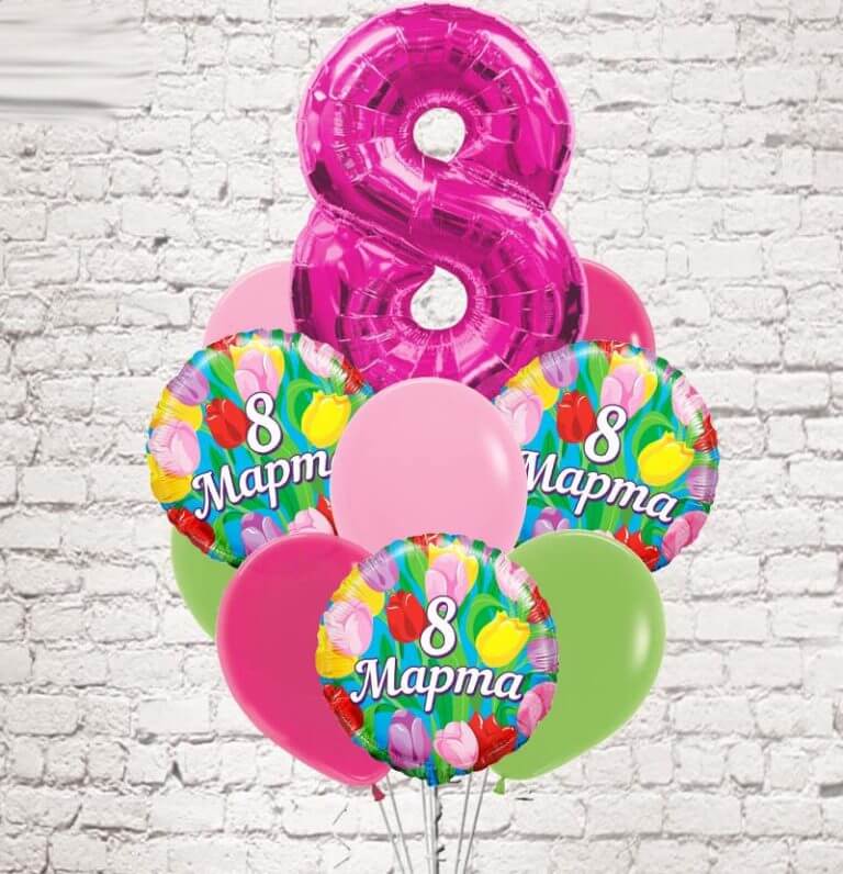 Букет из шаров Тюльпан