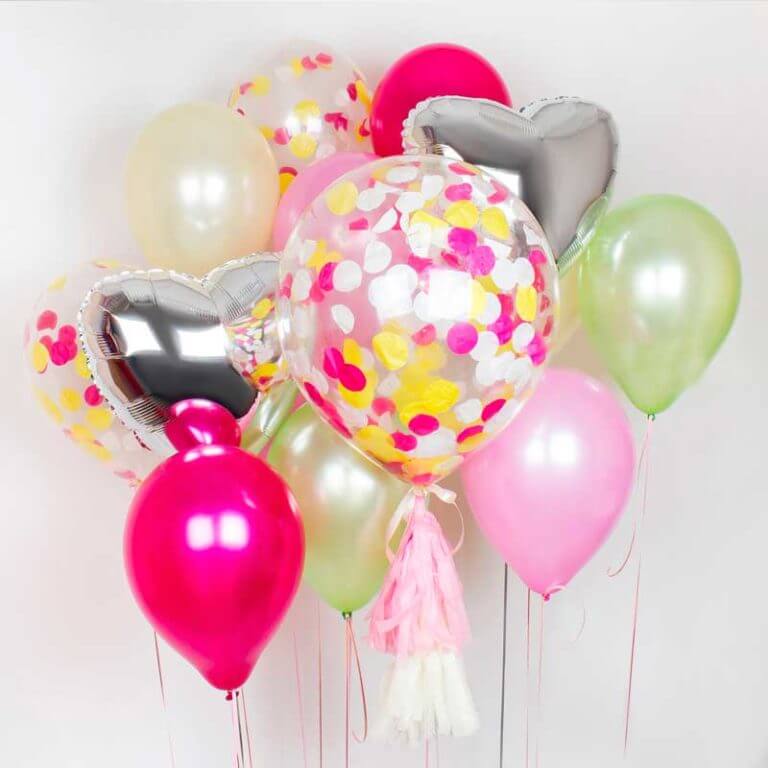 Композиция воздушных шаров Барби