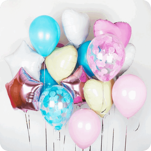 Композиция воздушных шаров «Нежность»