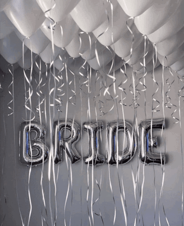 Набор шаров-букв мини-BRIDE