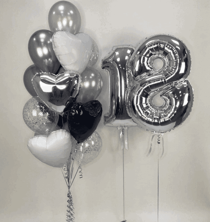 Набор шаров с цифрами Кураж