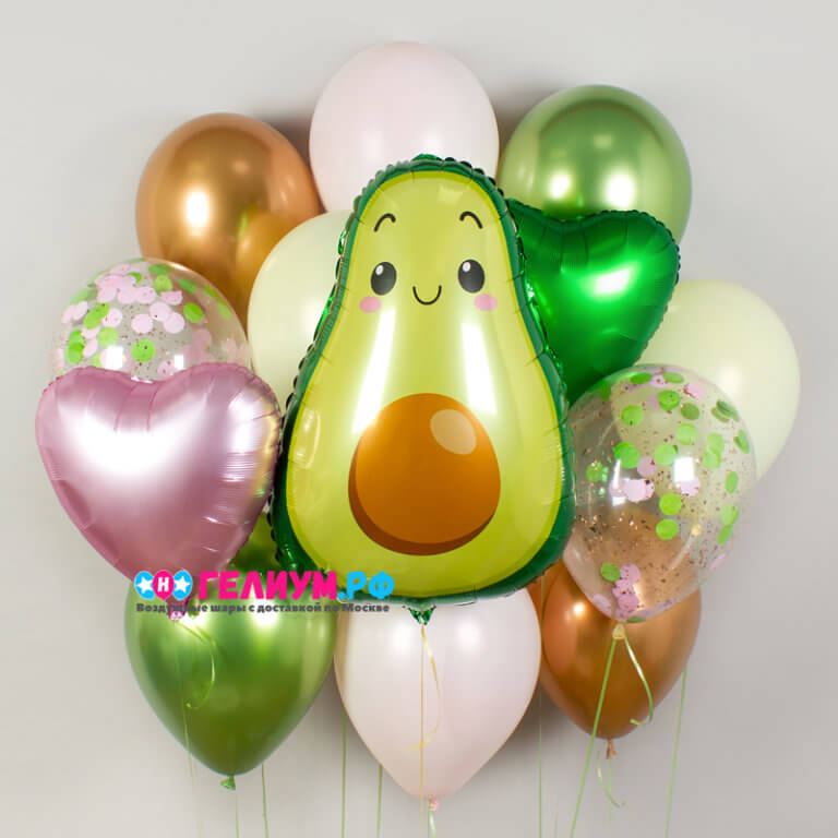 Набор воздушных шаров Авокадо