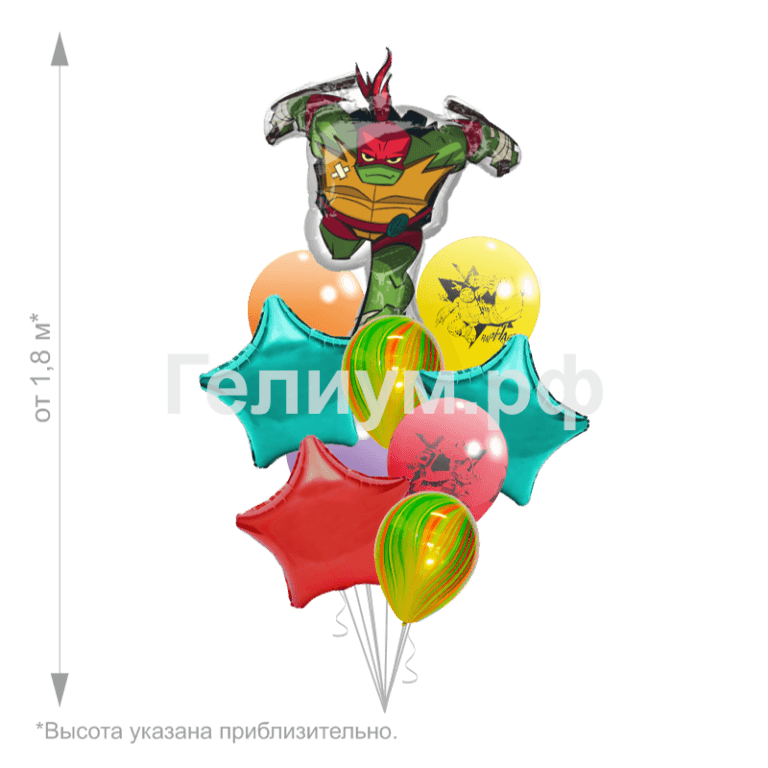 Воздушные шары Черепашки-Ниндзя 2