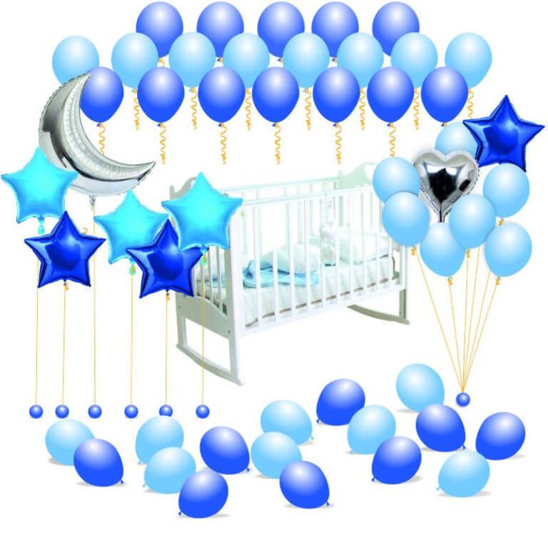 Шары на выписку Комната для мальчика 2