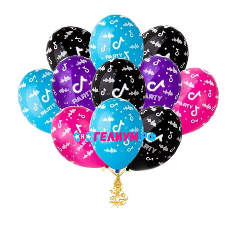 Облако из 15 шаров «Вечеринка ТикТок»