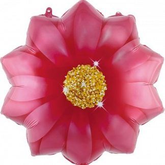 Шар цветок, красный, 46 см