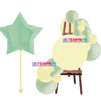 Мини фотозона из воздушных шаров