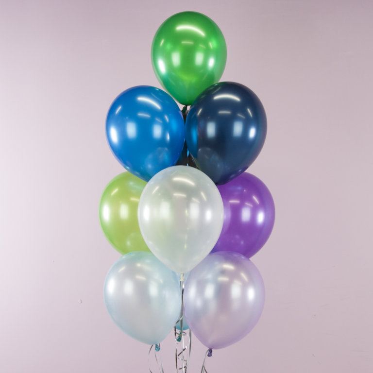 Фонтан из 10 шаров