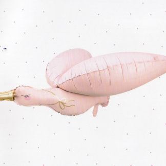 Шар фигура Аист розовый, 80 см