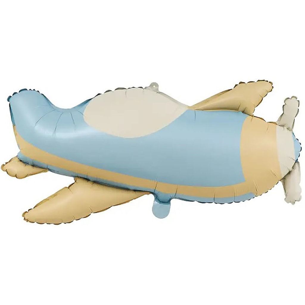Шар (31''/79 см) Фигура, Самолет, Сатин