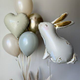 Набор воздушных шаров с зайцем