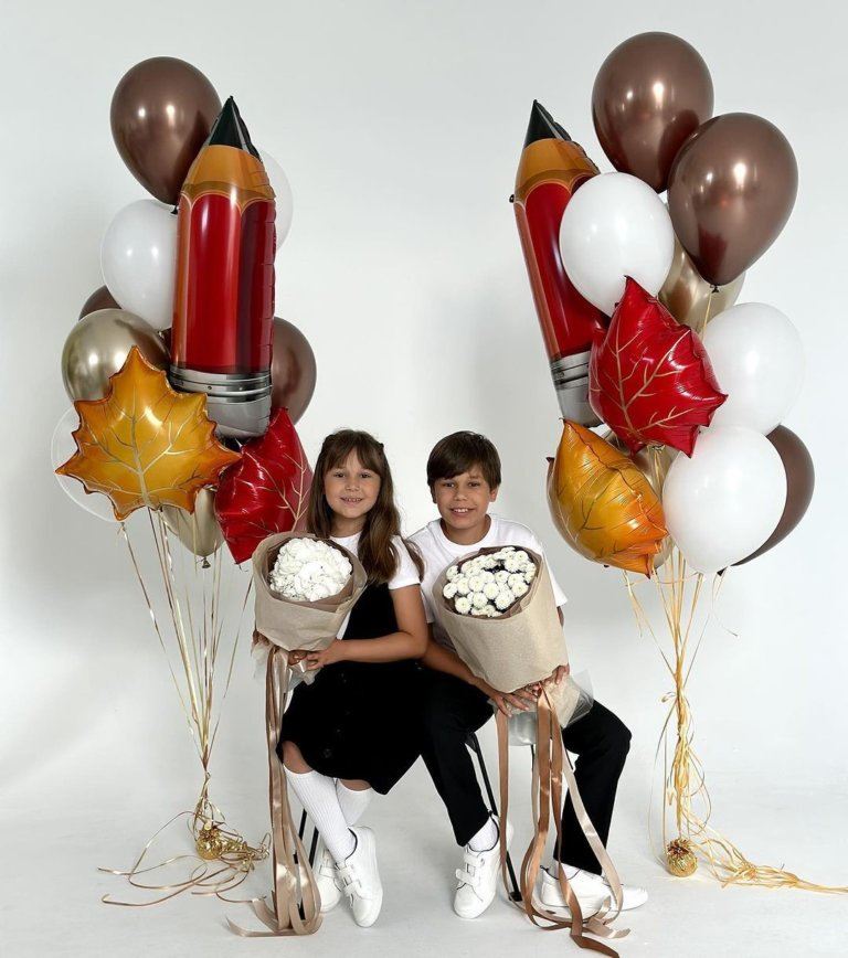 Воздушные шары в школу на 1 сентября