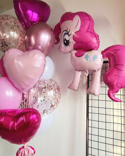 Набор шаров розовых пини шары My Little Pony