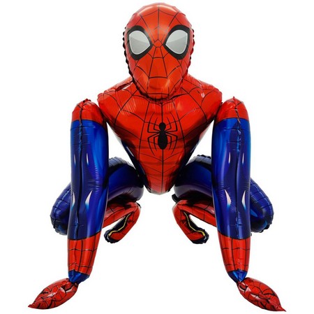 Шар (22''/56 см) Фигура 3D, Герой Паук, 1 шт