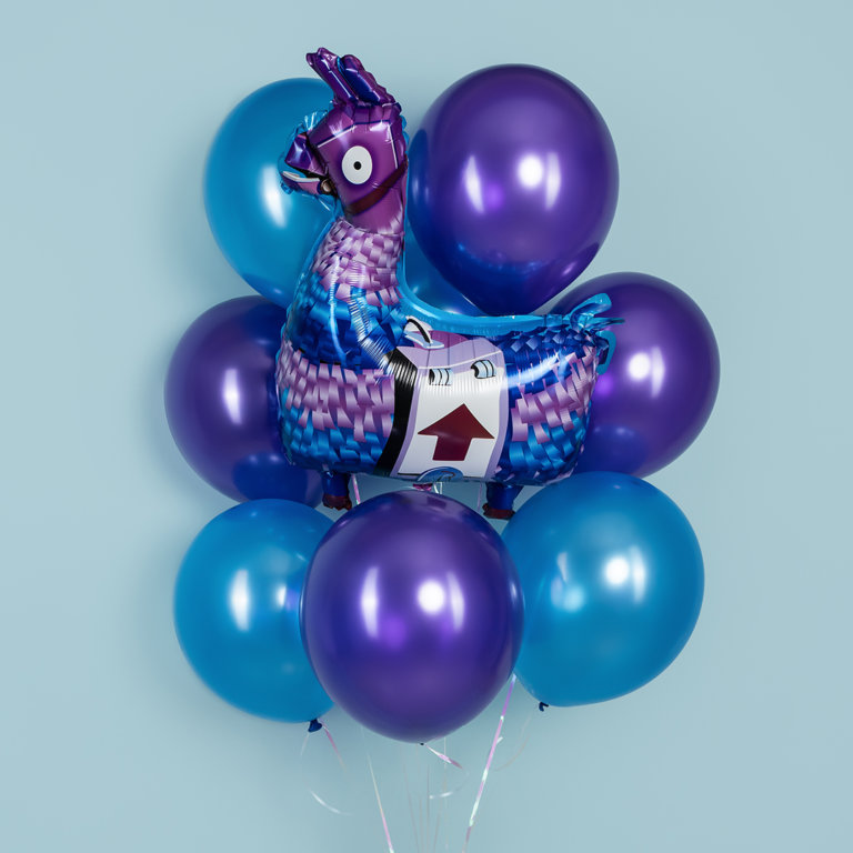 Набор шаров Fortnite, лама с припасами