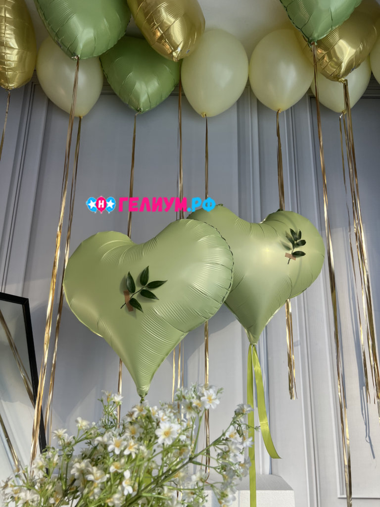 Шары на праздник 8 марта сердца