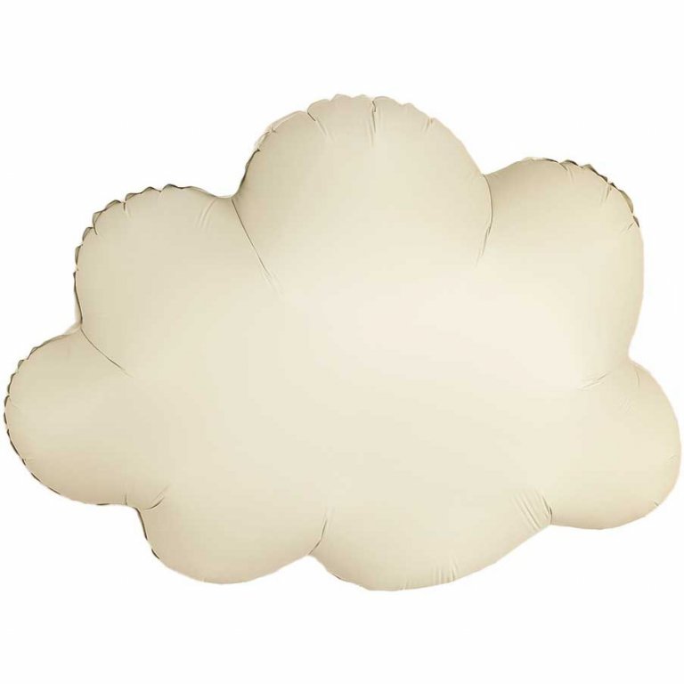 Фольгированный шар фигура Облако, сатин, 69 см