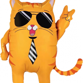 Шар (22''/56 см) Фигура, Крутой Кот