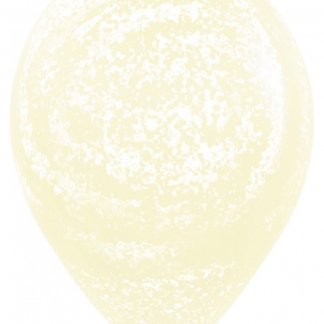 172255 Шар Морозное граффити Макарунс, светло-желтый, пастель