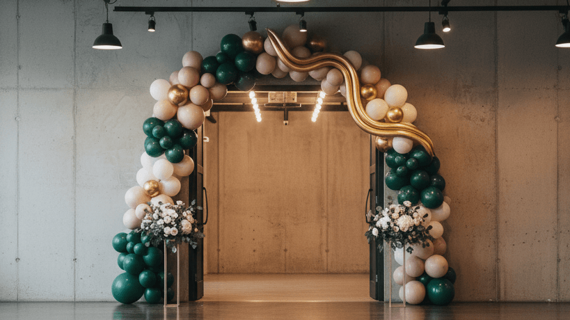 Воздушные шары на свадьбу: идеи, цветовые палитры и стили