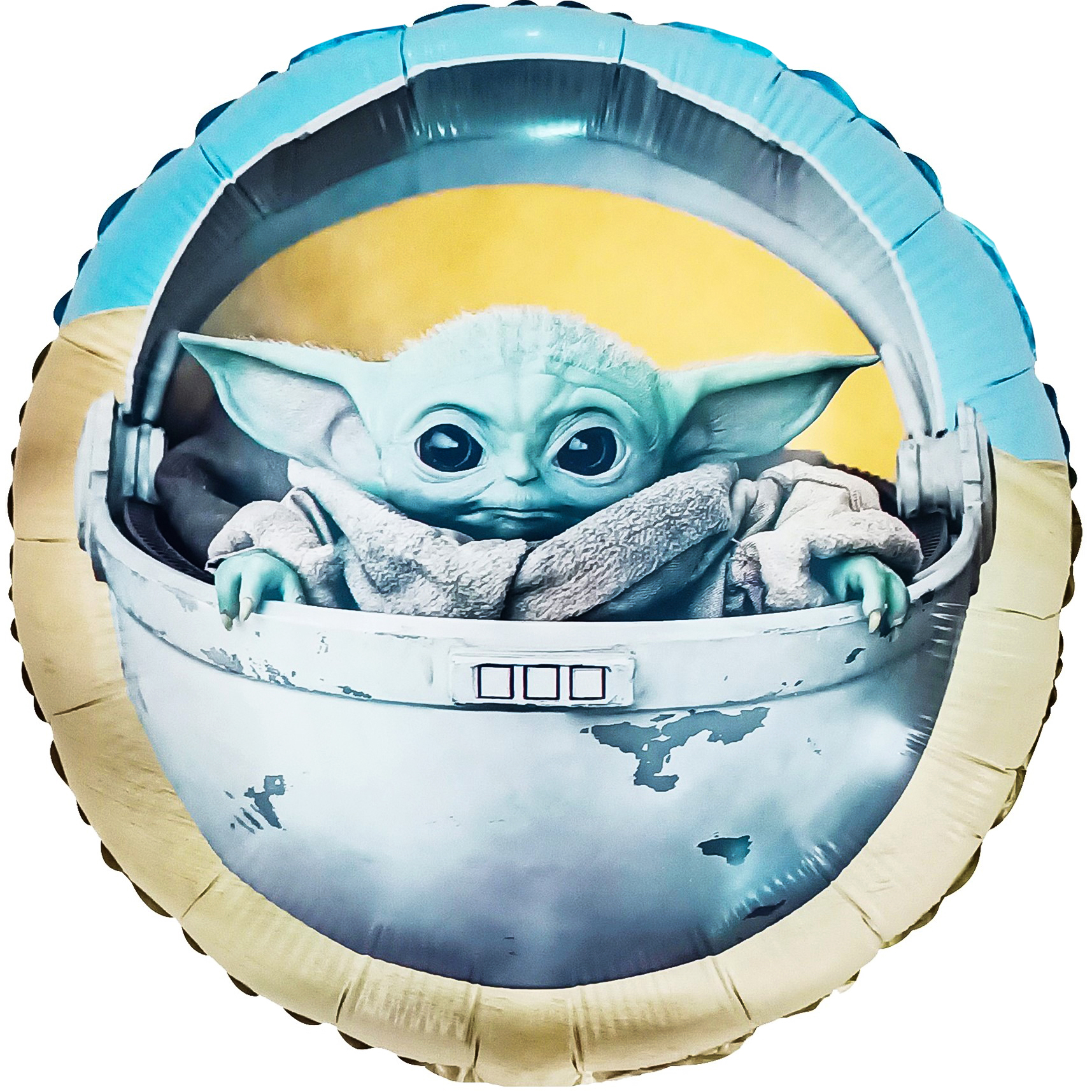 Шар (18''/46 см) Круг, Малыш Инопланетянин