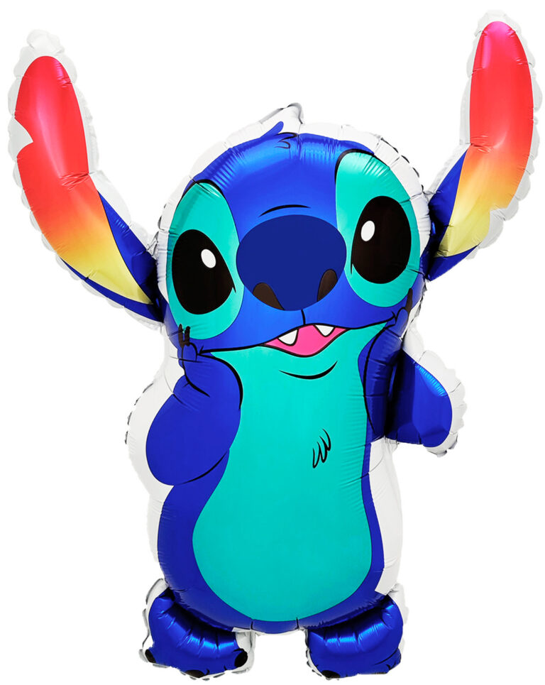 Шар (31''/79 см) Фигура, Любимый монстрик, Яркие ушки, Синий,