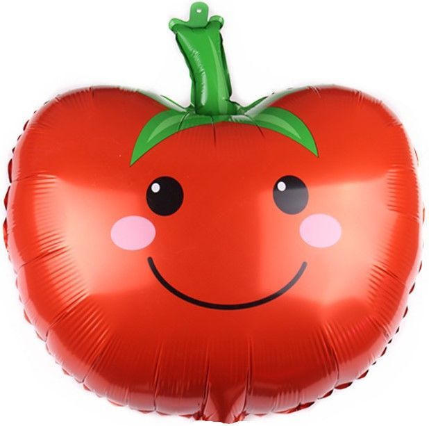 Шар (28''/71 см) Фигура, Помидорка, Красный