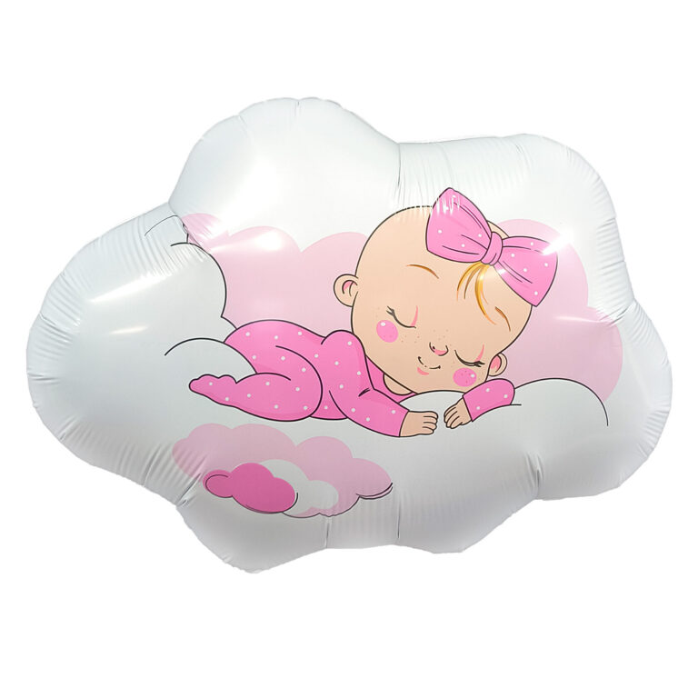 Шар (26''/66 см) Фигура, Малышка в облаках