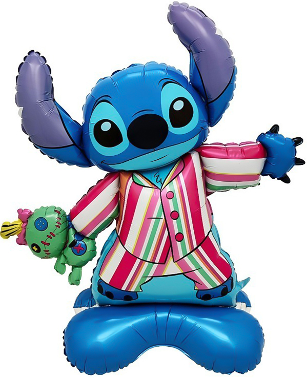 Шар 3D (46''/117 см) Фигура на подставке, Любимый монстрик в пижаме