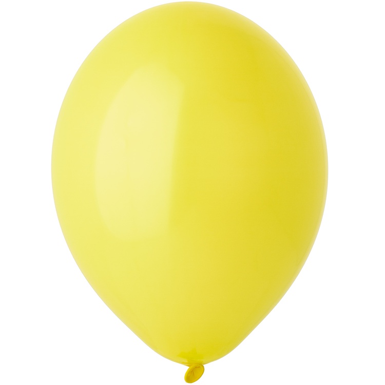 Шар (12''/30 см), Экстра Yellow (жёлтый), пастель