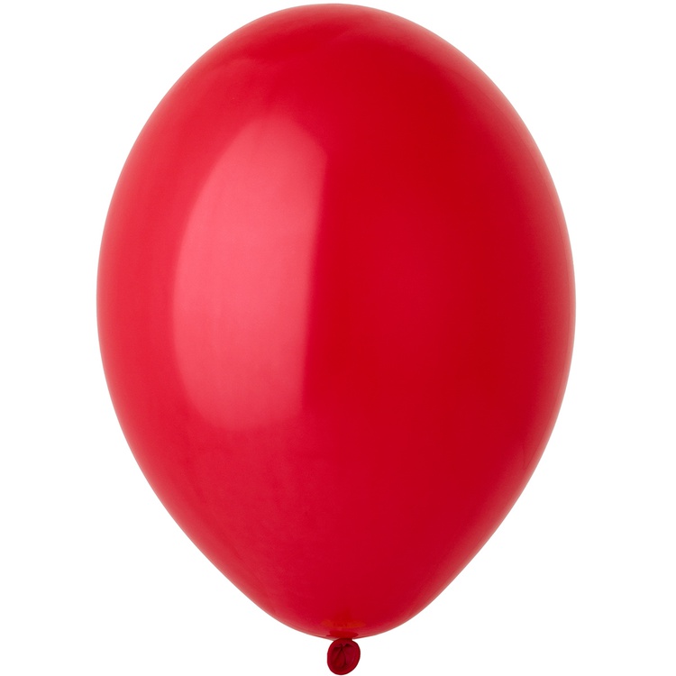 Шар (12''/30 см), Экстра Red (красный), пастель