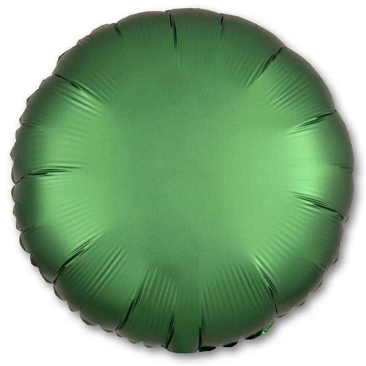 Шар (18''/46 см) Круг, Сатин Emerald изумруд (Anagram)