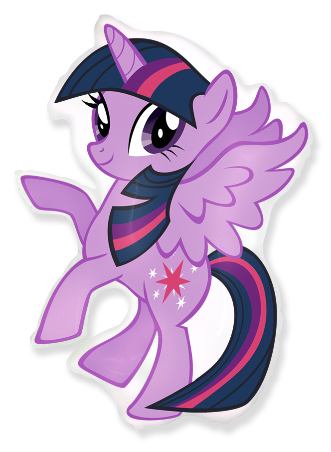 Шар (34''/86 см) Фигура, My Little Pony, Лошадка Искорка