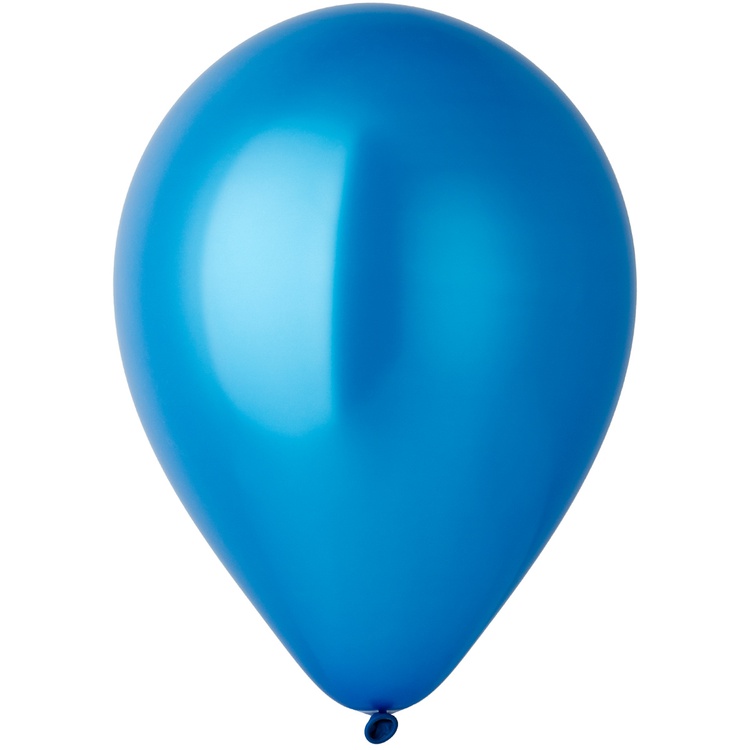 Шар (12''/30 см), Bright Royal Blue (королевский синий), металлик