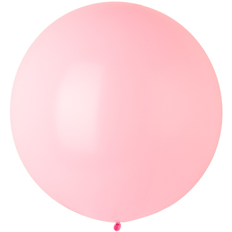 Латексный шар 61 см, Фэшн Pretty Pink (розовый), пастель