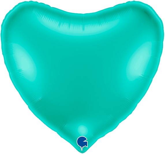 Шар (18''/46 см) Сердце, Тиффани (Grabo)