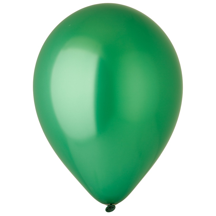 Шар (12''/30 см), Festive Green (зелёный), металлик