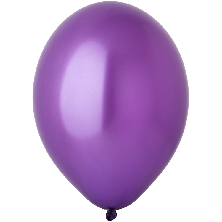 Шар (12''/30 см), Экстра Purple (фиолетовый), металлик