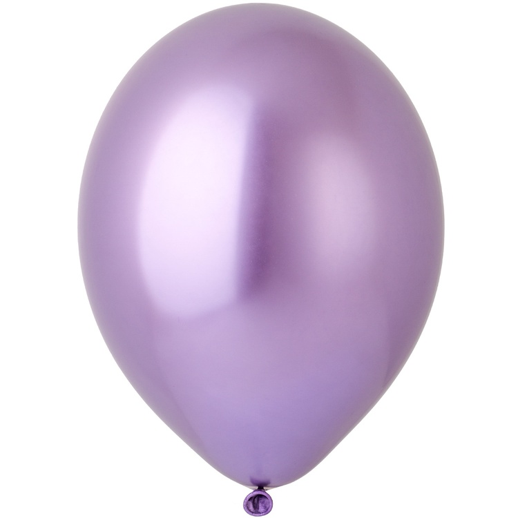 Шар (12''/30 см), Glossy Purple (фиолетовый), хром