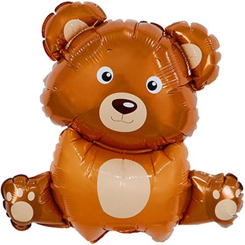 Шар (33''/84 см) Фигура, Медвежонок